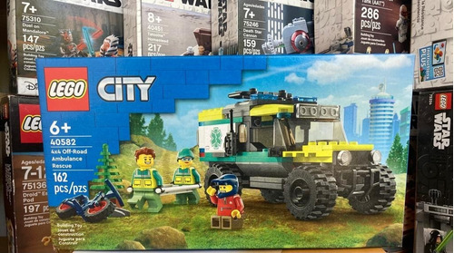 Lego Minifigura Ambulancia Todoterreno City 40582