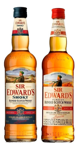 Whisky Sir Edwards Blended Scotch + Smoky Blended Scotch