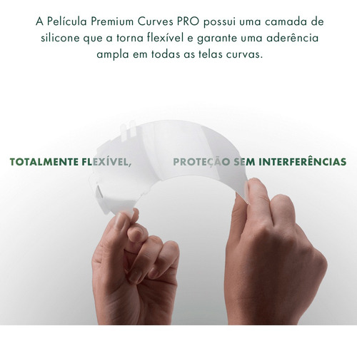 Imagem 2 de 3 de Película Hprime Curves Pro Para Galaxy S10 Plus