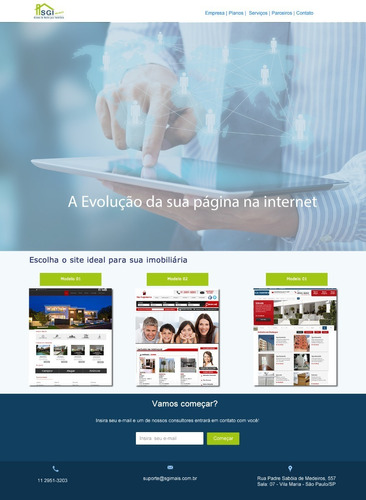 Web Site Modelo Premium