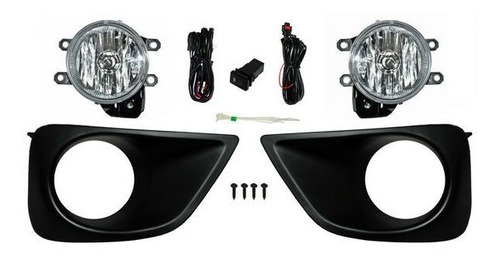 Kit Completo Neblineros C/parrilla Generica Toyota Yaris 17