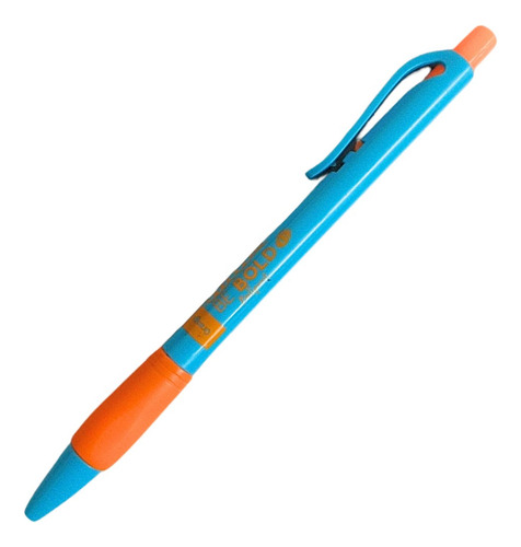 Caneta Newpen Esf. Clic Grip Be Bold - Laranja Orange