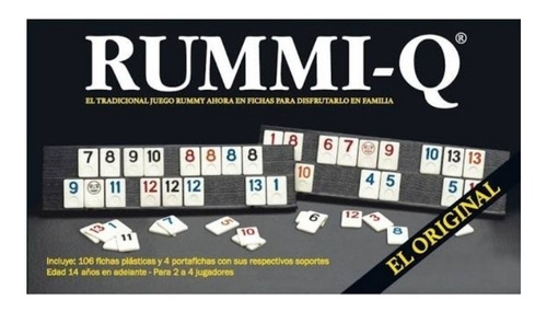 Juego De Mesa Rummi-q Rummikub El Original Con Envío