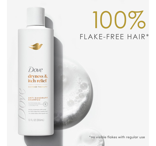 Dove Damage Therapy - Champú Derma Dryness 12 Oz