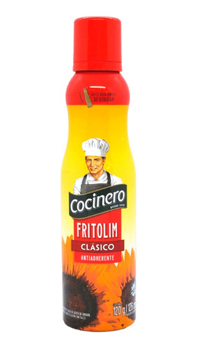 Aceite Aerosol Fritolim Clasico Cocinero 120ml