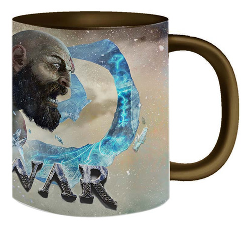 Caneca Presente God Of War Ragnarok Atreus E Kratos