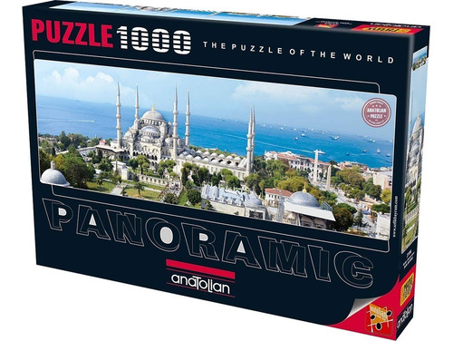 Rompecabezas Anatolian Sefik Bayram Mezquita Azul 1000 Pzas