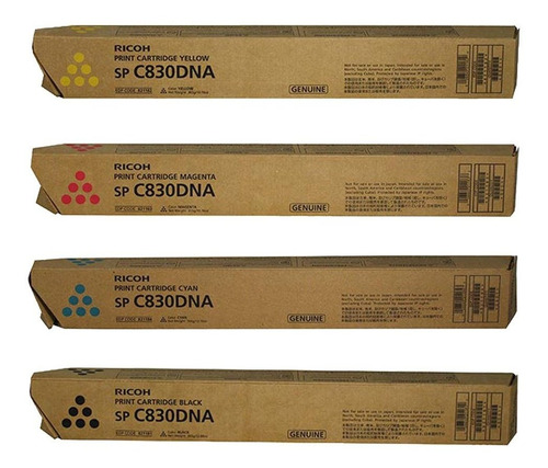 standard Yield Toner Cartridge Set Aficio Sp Cdn