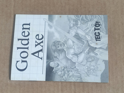 Golden Axe -- 100% Original -- Sega Master System (Usado)