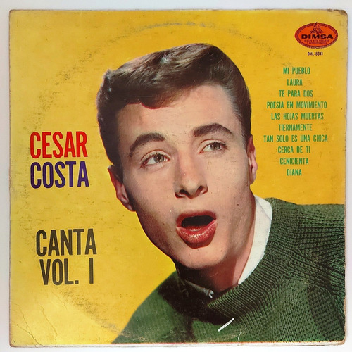 Cesar Costa - Canta Vol.1  Lp