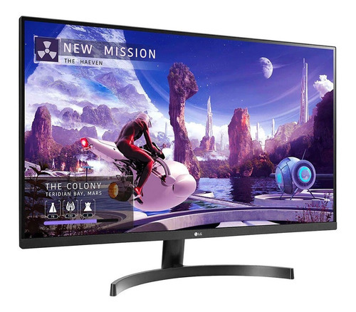 Monitor LG Qhd 32qn600 - 31.5'' - 2560 X 1440 - 75 Hz Color Negro