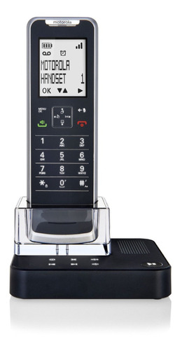 Telefone Motorola IT6 sem fio - cor preto