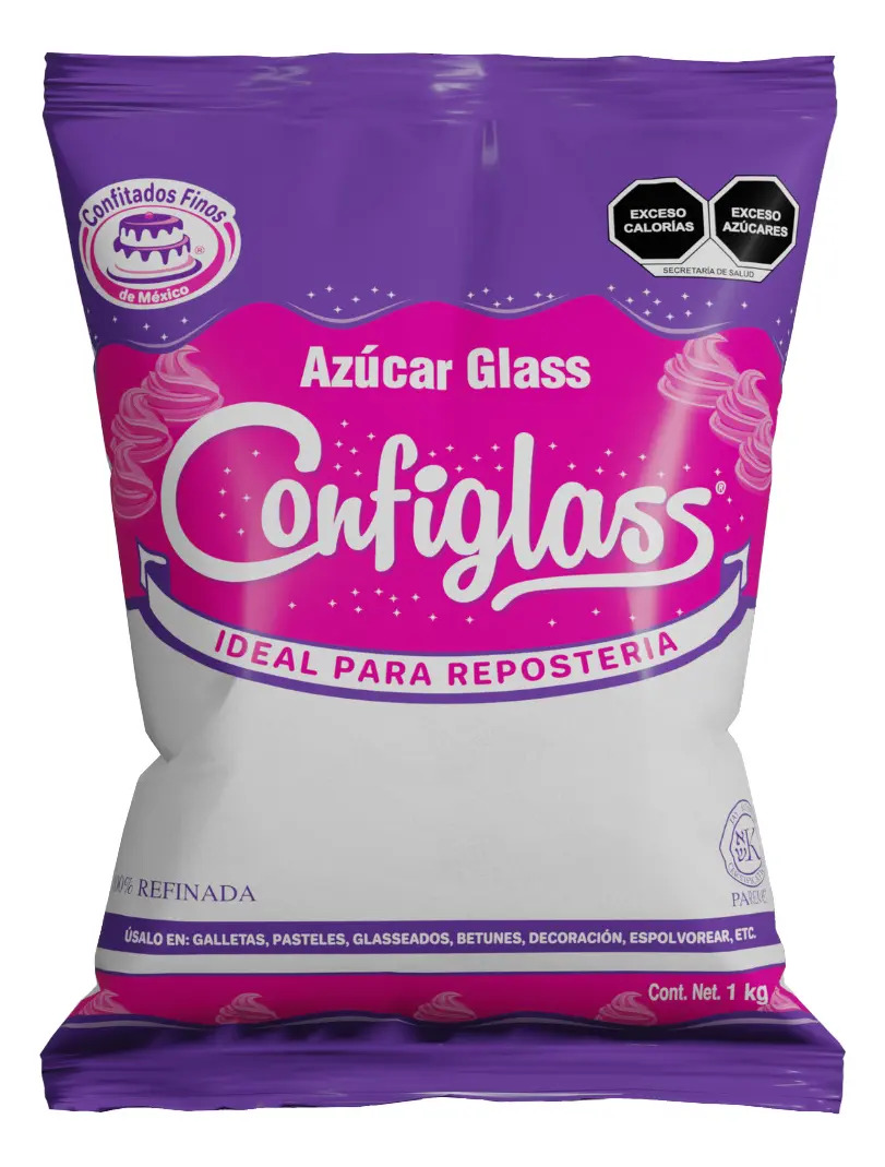 Azúcar Glass Refinada Bolsa 5kg Ideal Para Repostería