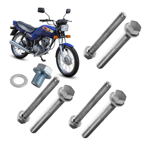 Kit Parafusos Restaurador Motor Honda Titan 125 94-99 A8z