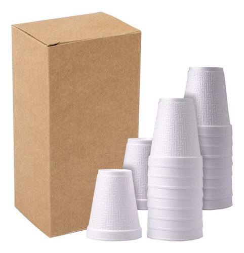 Pack De 1000 Vasos De Unicel Térmico 8 Oz / 237ml Darts