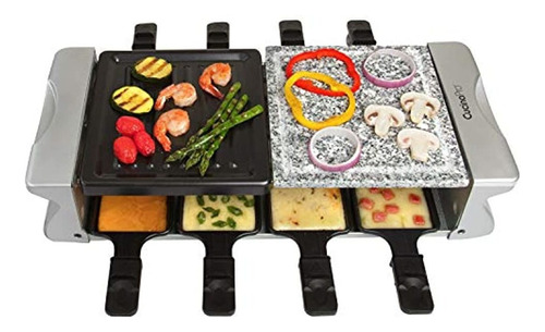 Dual Queso Raclette W Antiadherente Placa De Parrilla