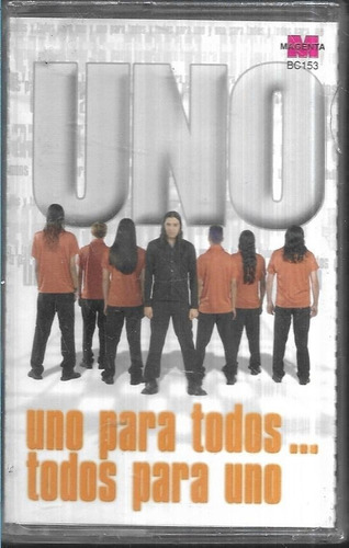 Grupo Uno Album Uno Para Todos,todos Para Uno Casete Sellado