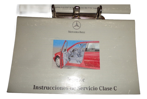 Mercedes Benz Clase C 1999 Manual De Instrucciones De Servi (Usado)