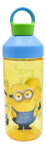 Botella Para Agua Minions Termo 500ml Cilindro Con Tapa