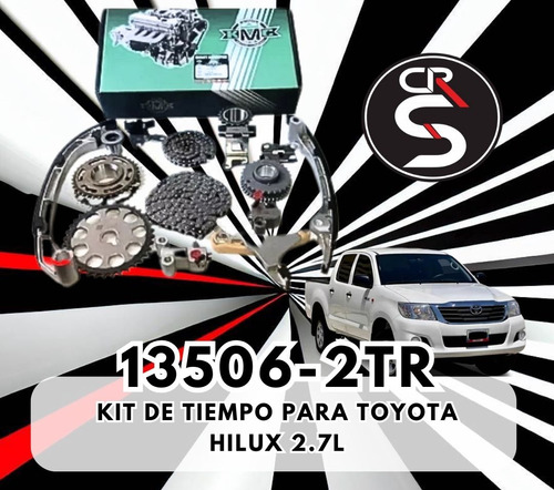 Kit De Tiempo Para Toyota Hilux 2.7l 