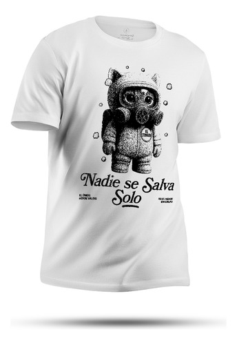 Remera El Eternauta Nadie Se Salva Solo-100% Algodón Premium