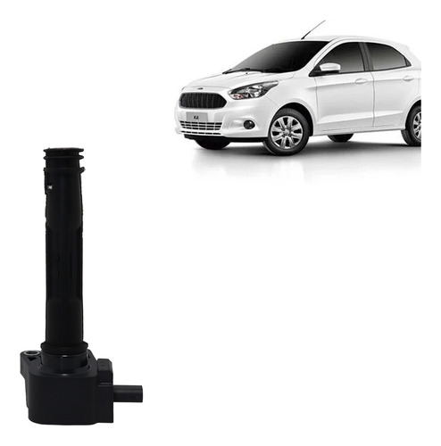 Bobina De Ignição Ford Ka Sedan Hatch 1.0 2014 E3bg12a366ca