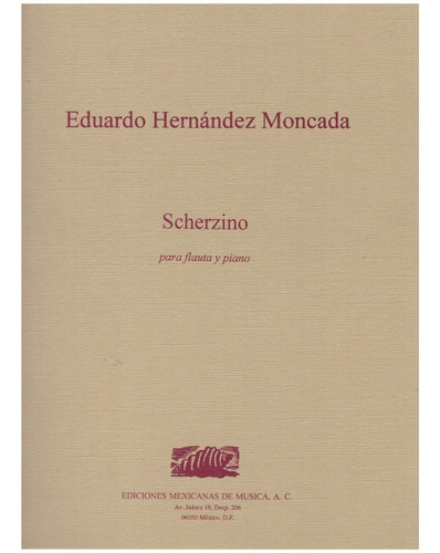 Scherzino Para Flauta Y Piano.