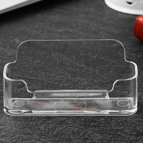 Soporte Para Tarjetas De Presentación, Caja Transparente Par