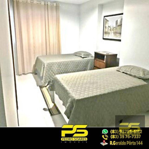 Apt. Alto Padrão C/ 4 Dormitórios À Venda, 203 M² Por R$ 840.000 - Manaíra - João Pessoa/pb - Ap1957