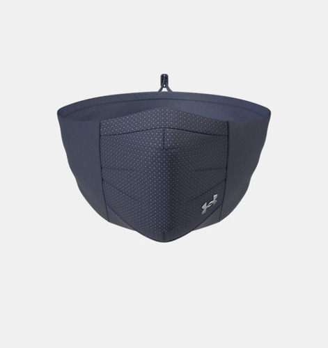 Máscara esportiva Under Armour com gola de lã 1/2 Cubrebocas Under Armour Cor Azul Marino Talla S/M