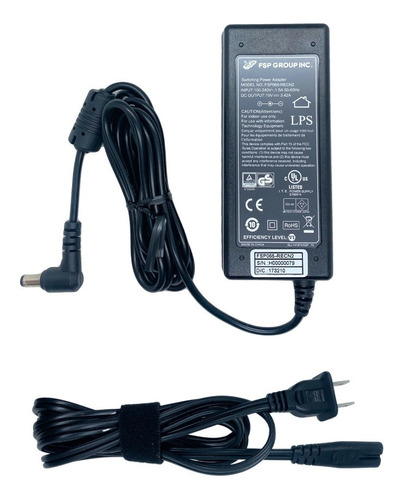 Cargador Para Laptop 19v 3.42a Toshiba, Asus, Lenovo, Etc