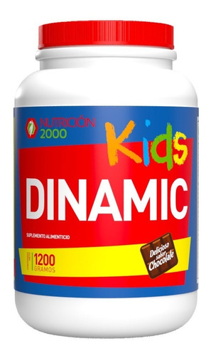 Malteada Dinamic Kids Con Vitaminas 1200g Nutricion 2000