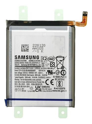 Bateria Pila Samsung S22 Ultra Eb-bs908aby Nuevo 