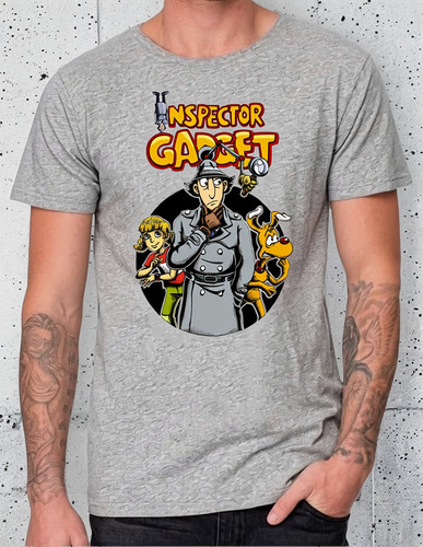 Remera Inspector Gadget Truquini 100% Algodon 1126