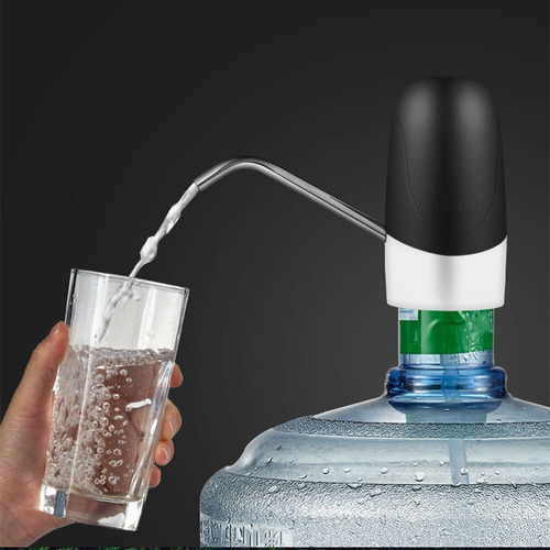 Imagen 8 de 10 de Bomba Electrónica Dispensadora Para Bidon De Agua, Usb