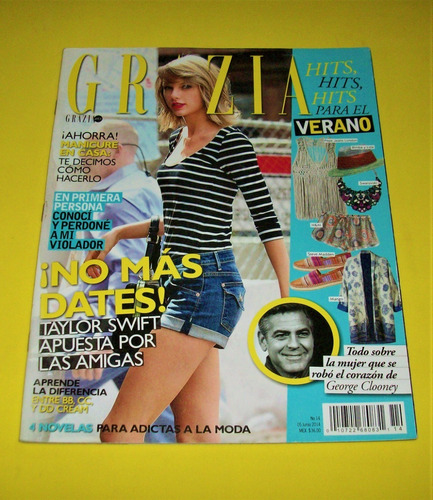 Taylor Swift Revista Grazia Beyonce Kylie Minogue Lio Messi