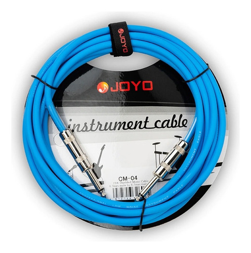 Joyo Cm-04 Cable Para Guitarra Bajo 4.5 Metros 15 Pies I - I Color Azul