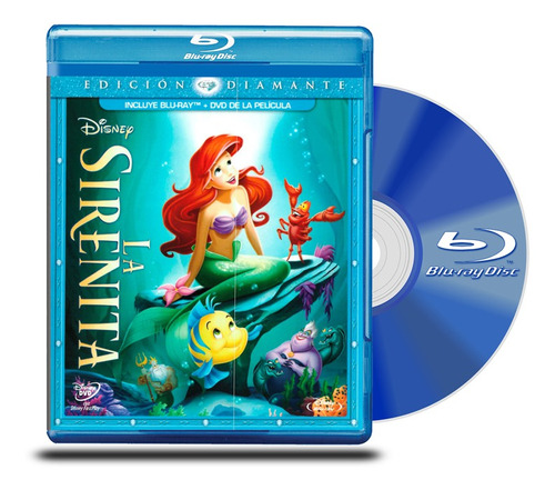 Blu Ray La Sirenita Ed Bd+dvd