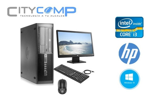 Oferta! Kit Pc Económico I3, Monitor 19 Lcd, Teclado Y Mouse (Reacondicionado)