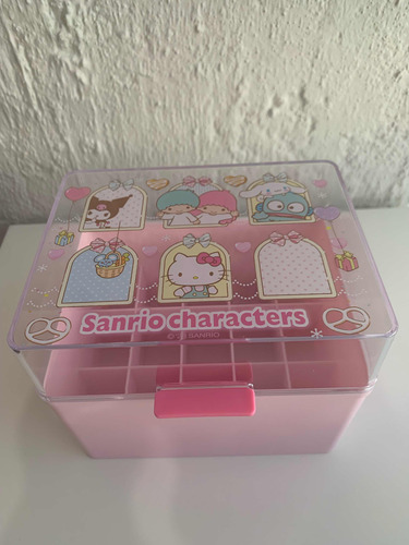 Sanrio Characters Organizador Escritorio Color Rosa Hermoso