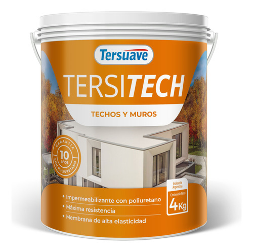 Tersitech Membrana En Pasta Tersuave 4 Kg