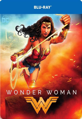 Mujer Maravilla Blu Ray+dvd Wonder Woman Steelbook Nuevo