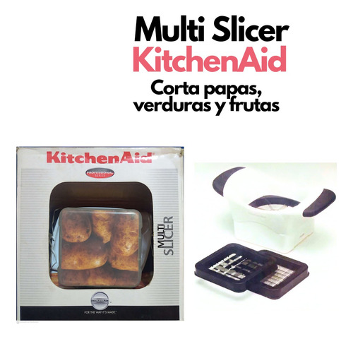 Multi Slicer Kitchenaid/corta Papas, Verduras Y Frutas