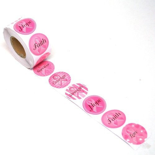 Rollo Adhesivo Fun Express Pink Ribbon.