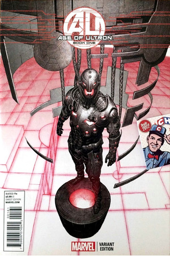 Comic - Age Of Ultron #1 Variant En Inglés Marvel