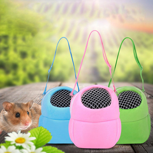 2x Bolsa De Transporte Para Hámster De Viaje Para Mascotas,