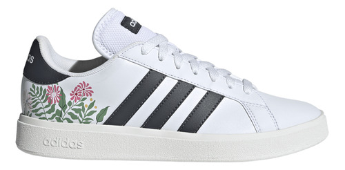 Tenis Casual adidas Grand Court Base 2.0 Mujer Blanco