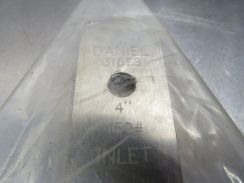 Daniel 4 150lb 316ss Blank Plate