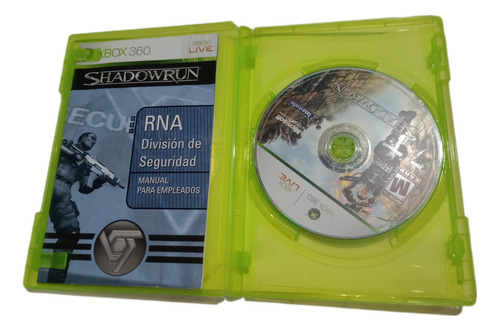 Shadowrun Xbox 360 (Reacondicionado)