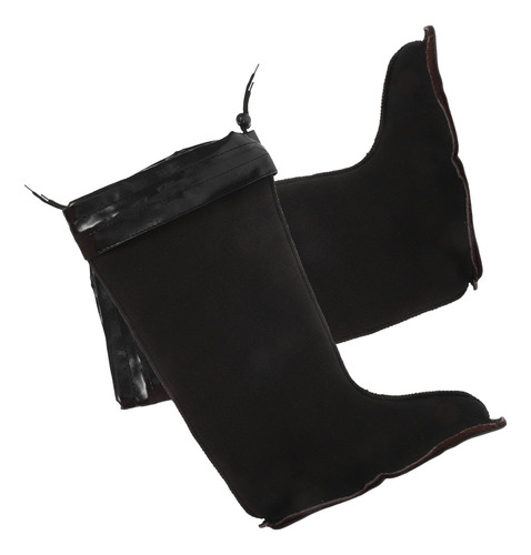 1 Par De Calcetines Térmicos De Felpa Y Cálidos Para Botas